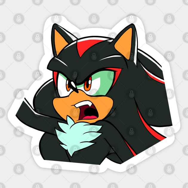 Shadow Sticker by Lunatyk